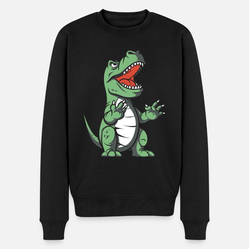 Trex T Rex Dino Cool - Pull Premium bio Homme - noir