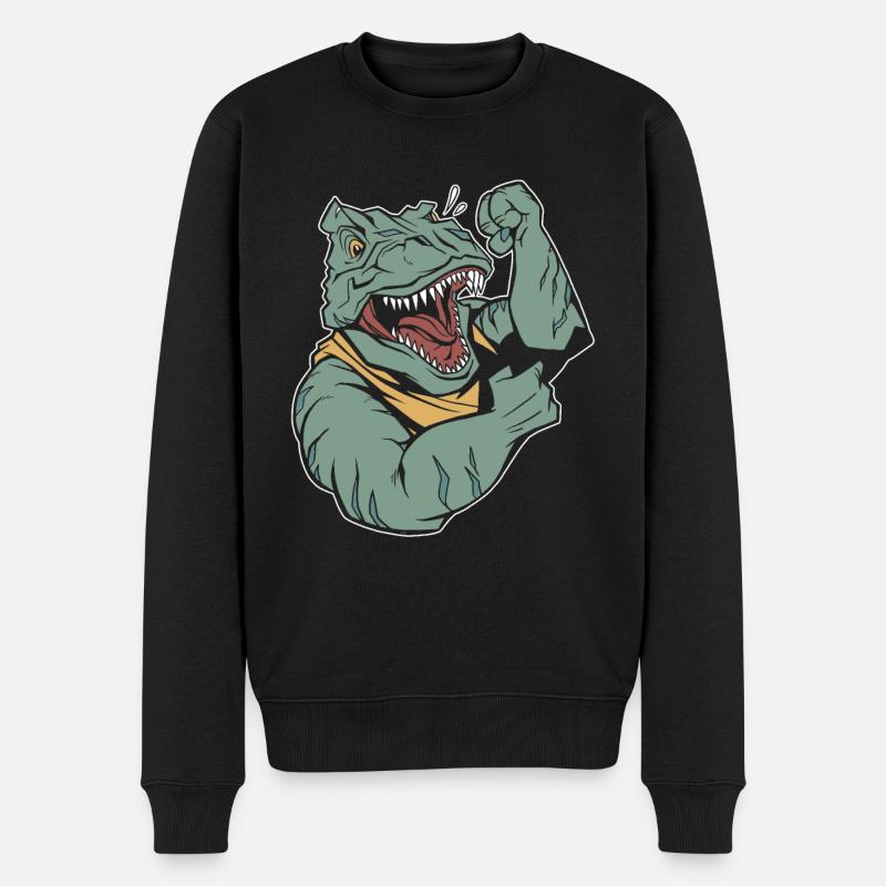 Trex T Rex Dino Cool - Pull Premium bio Homme - noir