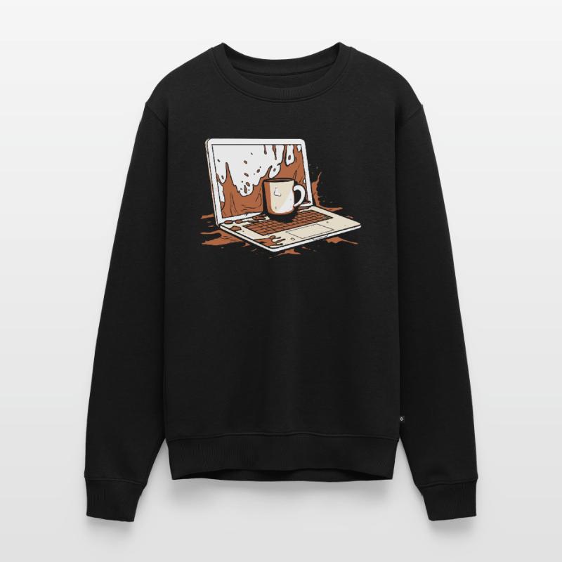 Entwickler Coder Programmierer Kaffee Männer Premium Bio Pullover