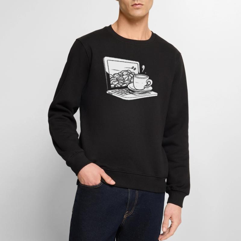 Entwickler Coder Programmierer Kaffee Männer Premium Bio Pullover