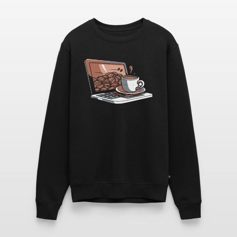 Entwickler Coder Programmierer Kaffee Männer Premium Bio Pullover