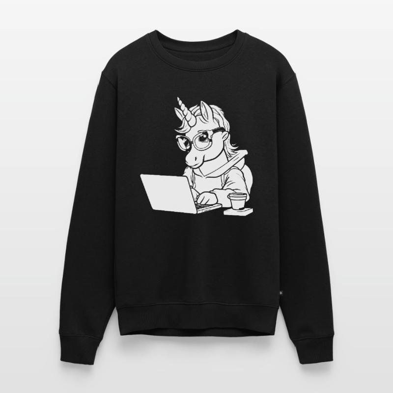 Entwickler Coder Programmierer Kaffee Männer Premium Bio Pullover