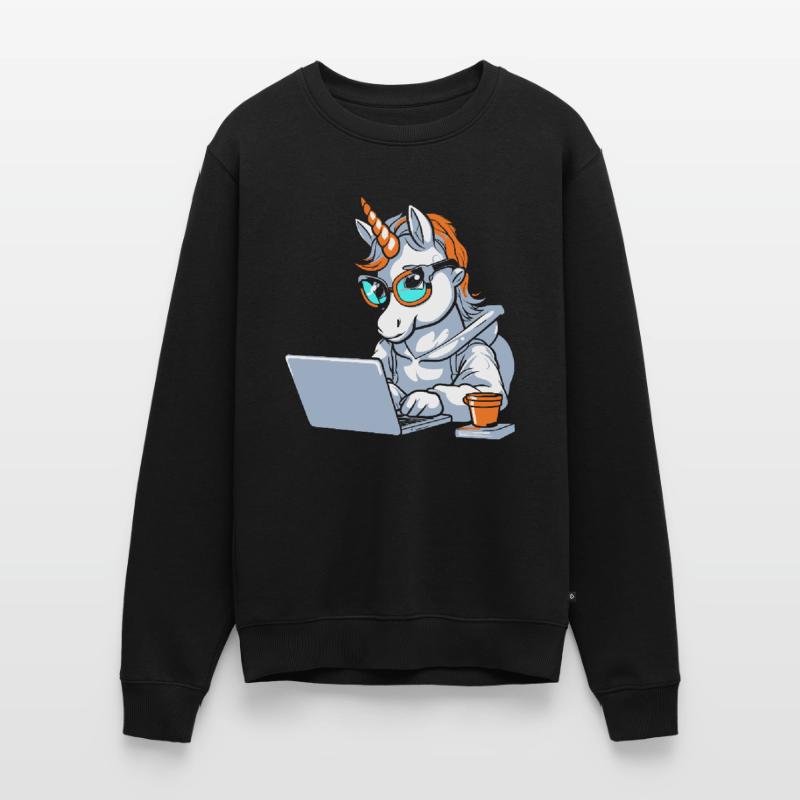 Entwickler Coder Programmierer Kaffee Männer Premium Bio Pullover