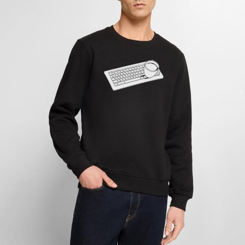 Entwickler Coder Programmierer Kaffee Männer Premium Bio Pullover