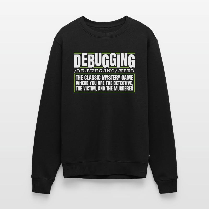 Entwickler Coder Programmierer Debugging Männer Premium Bio Pullover