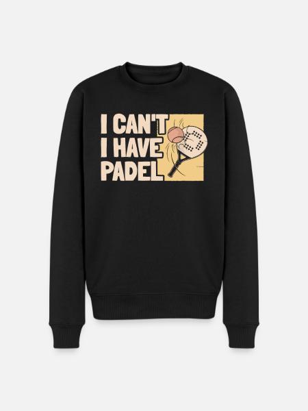 Padel Cool No Puedo Tengo Padel - Men's Premium Organic Jumper - black