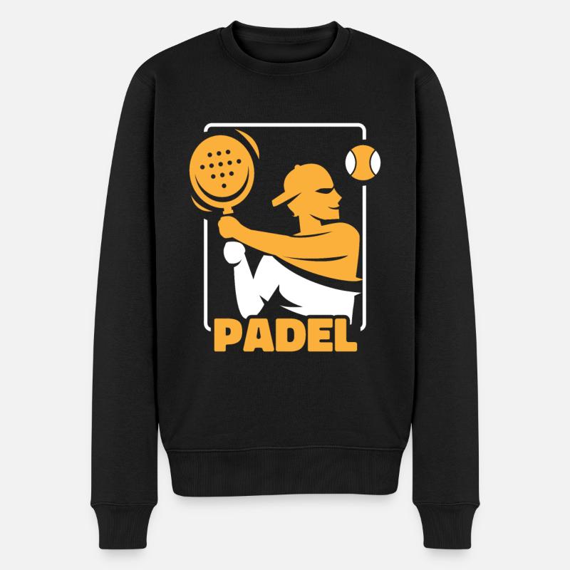Padel Cool - Pull Premium bio Homme - noir