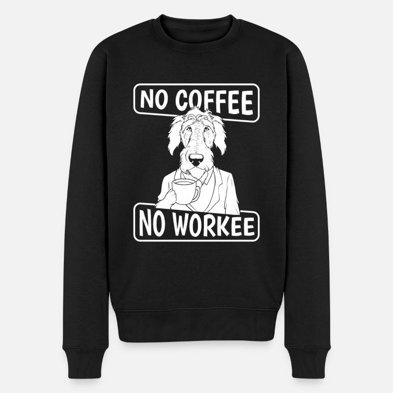 Café Café Irish Wolfhound - Pull Premium bio Homme - noir