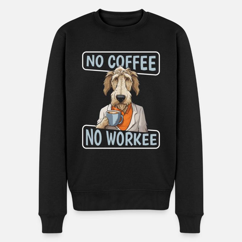 Café Café Irish Wolfhound - Pull Premium bio Homme - noir