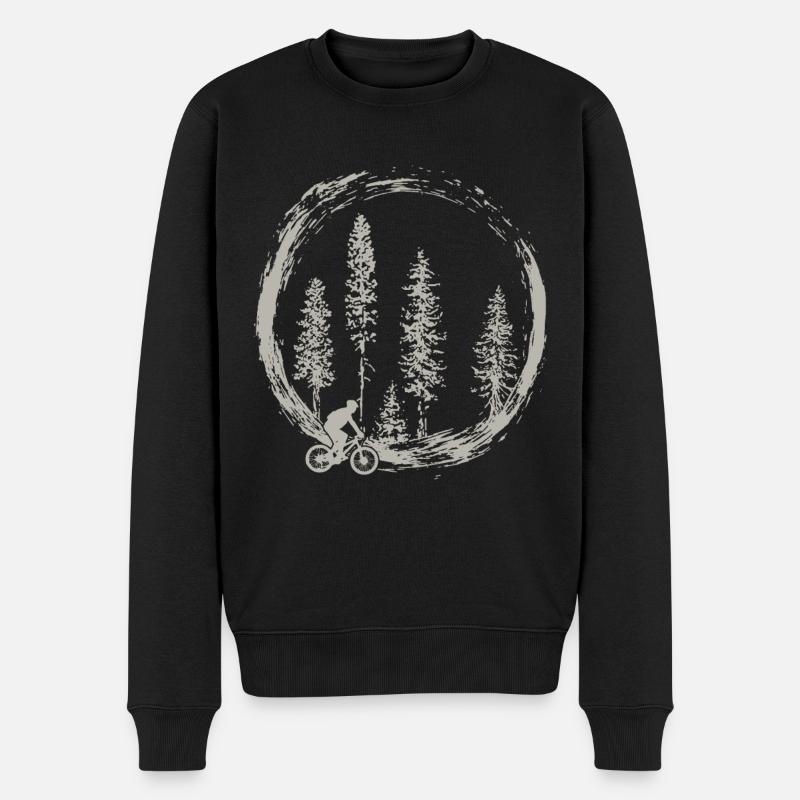 Cadeau VTT VTT biker - Pull Premium bio Homme - noir