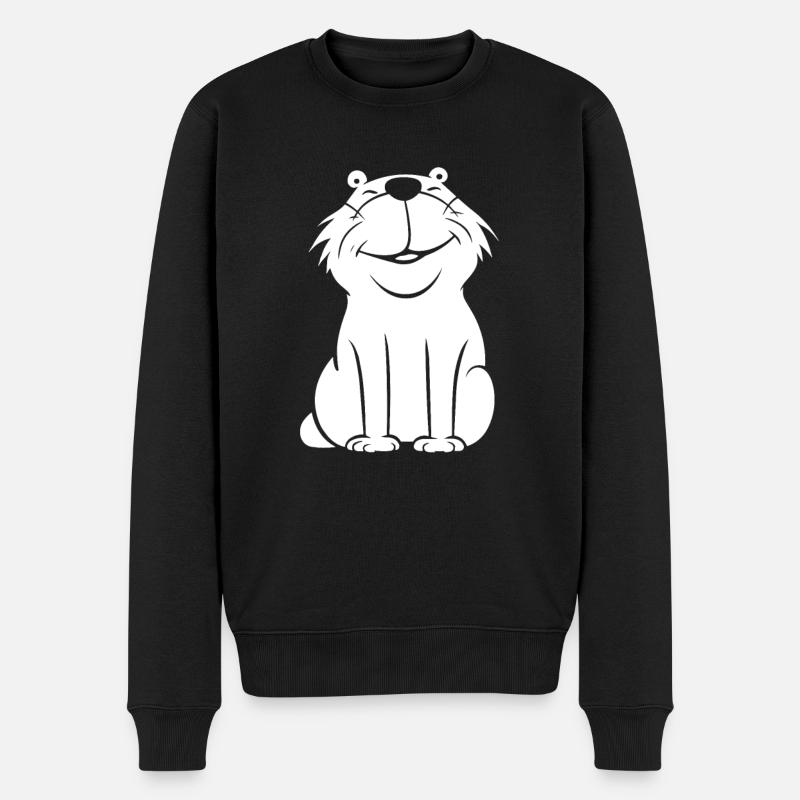 Capybara Capybara Drôle - Pull Premium bio Homme - noir