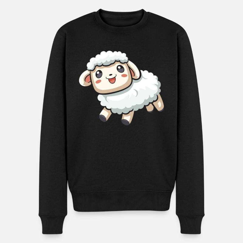 Mouton - Pull Premium bio Homme - noir