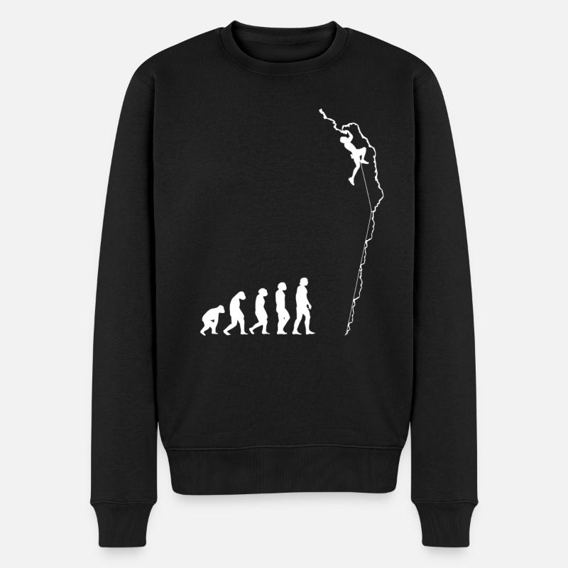 Escalade Bloc Grimpeur Cadeau - Pull Premium bio Homme - noir