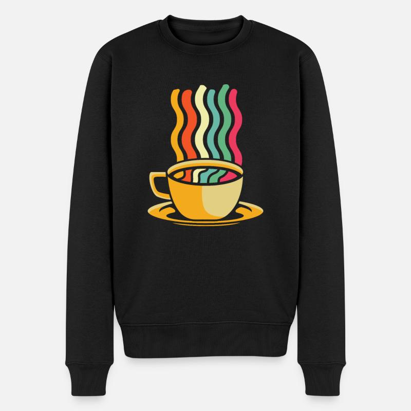 Café Café - Pull Premium bio Homme - noir