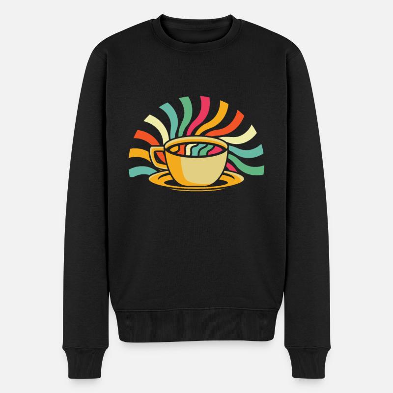 Café Café - Pull Premium bio Homme - noir