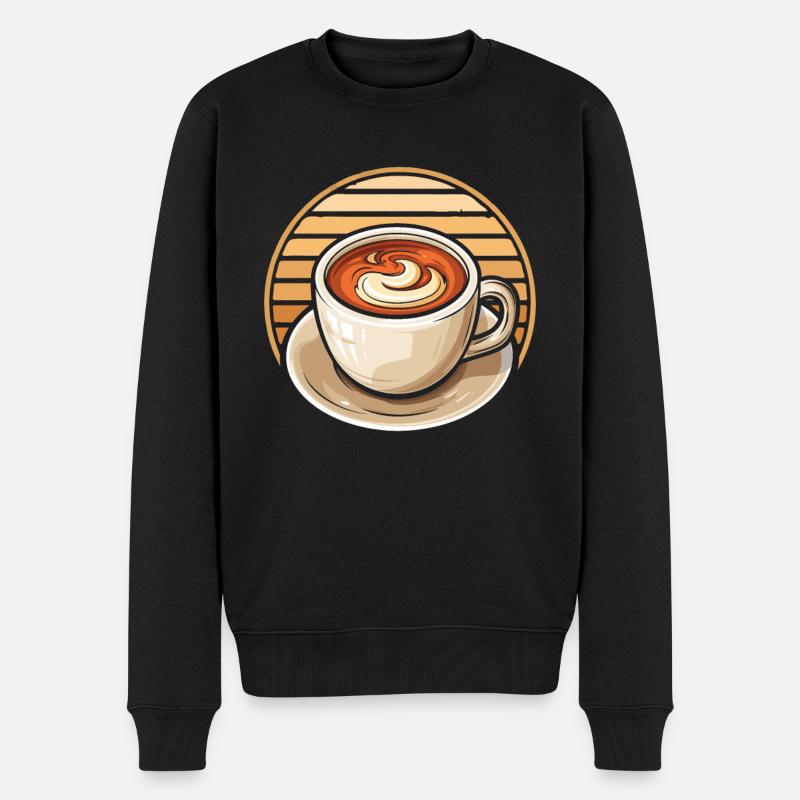 Café Café - Pull Premium bio Homme - noir
