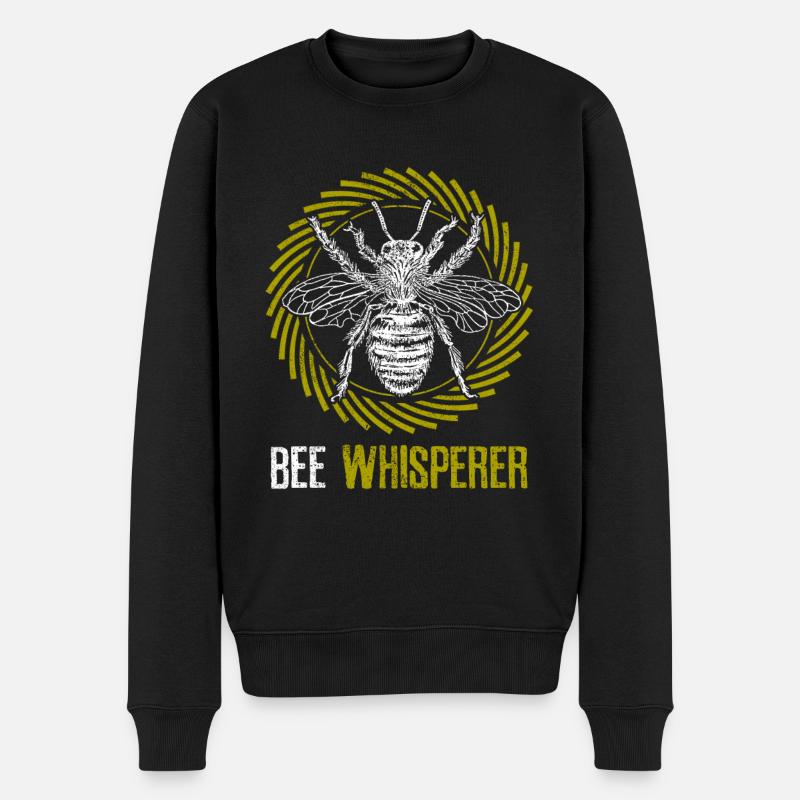 Abeilles cadeau d’apiculteur - Pull Premium bio Homme - noir
