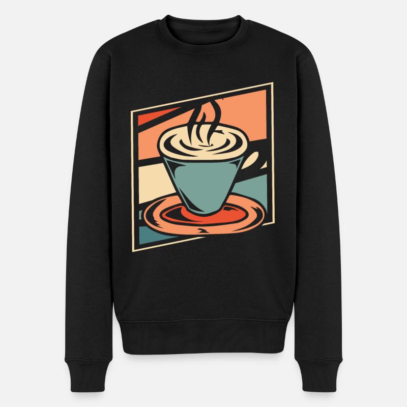 Café Café - Pull Premium bio Homme - noir