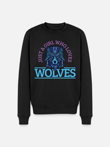 Cadeau de loup - Pull Premium bio Homme - noir