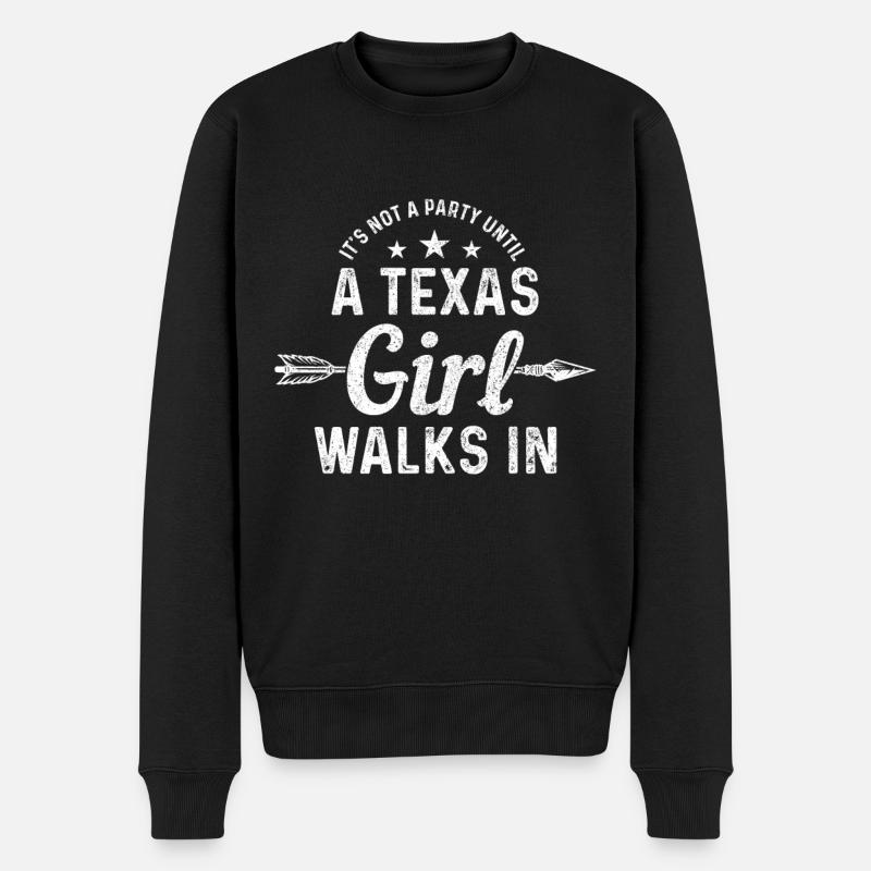 Texas - Pull Premium bio Homme - noir