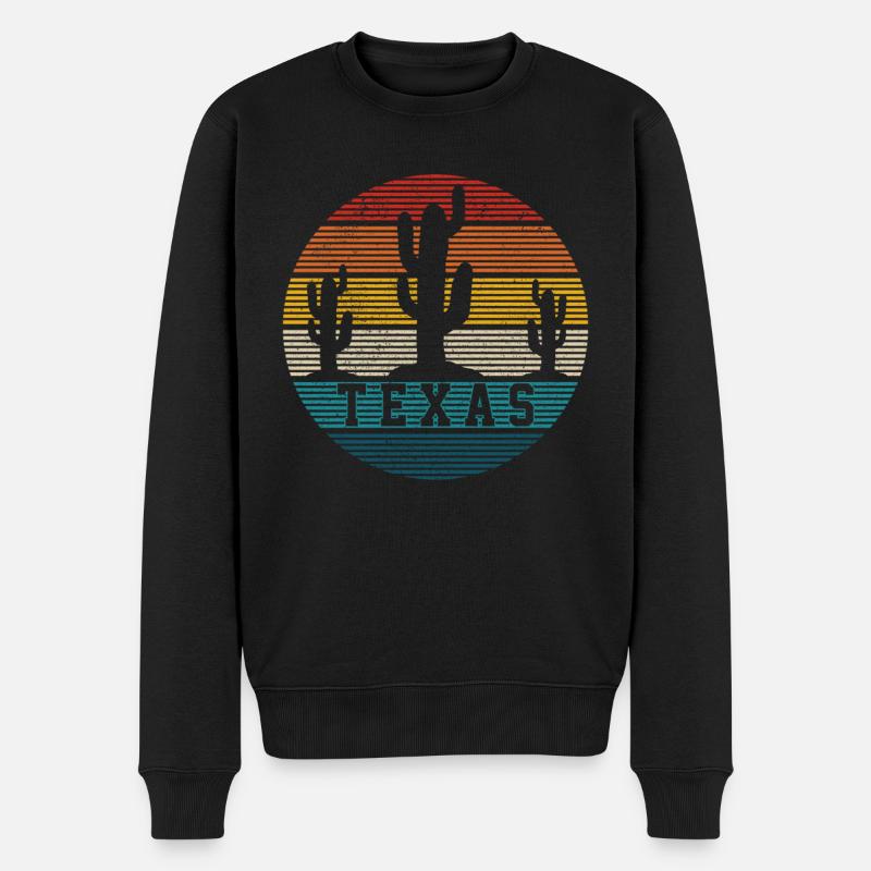 Texas - Pull Premium bio Homme - noir