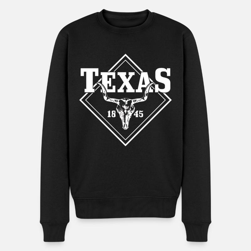 Texas - Pull Premium bio Homme - noir
