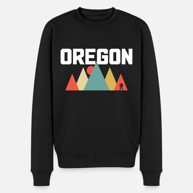 Oregon - Pull Premium bio Homme - noir