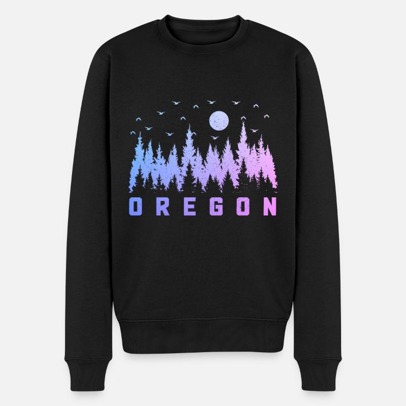 Oregon - Pull Premium bio Homme - noir