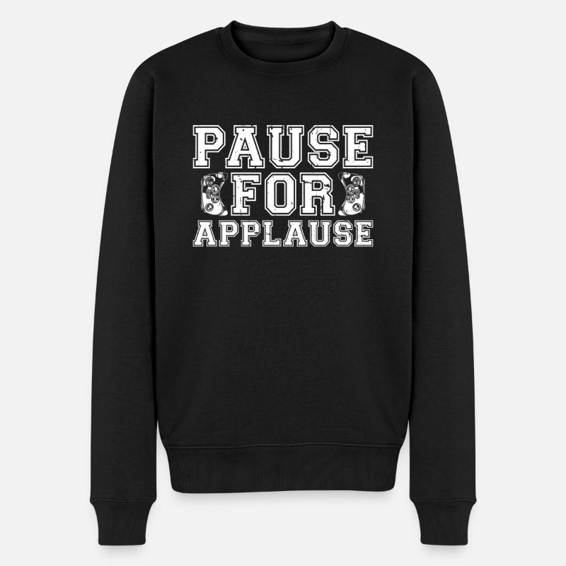Gamer Gaming - Pull Premium bio Homme - noir