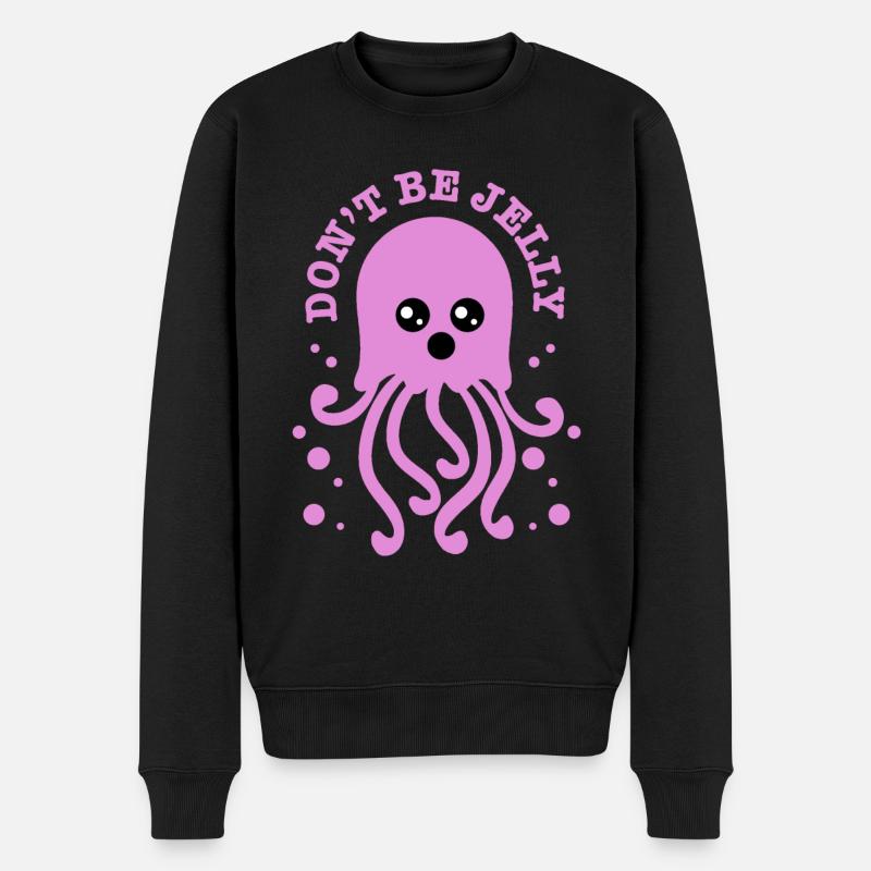 Cadeau de méduse - Pull Premium bio Homme - noir