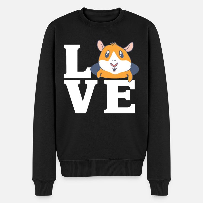 Cobaye - Pull Premium bio Homme - noir