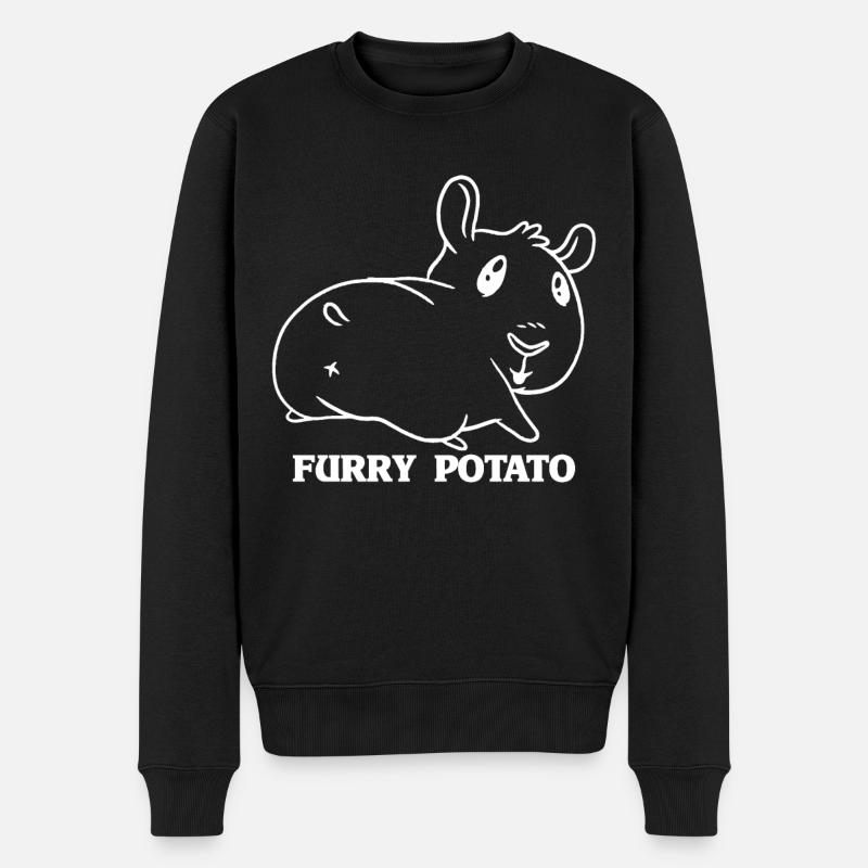 Cobaye - Pull Premium bio Homme - noir