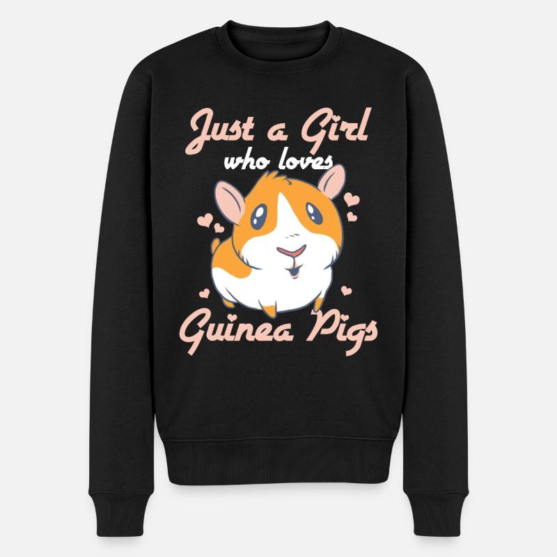 Cobaye - Pull Premium bio Homme - noir