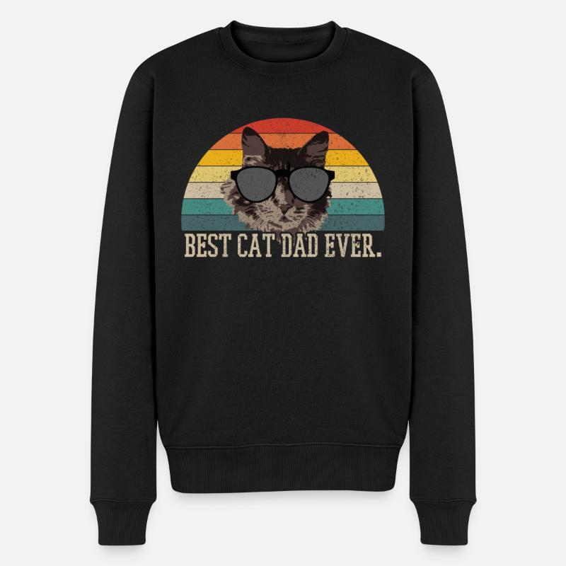 Cadeau de chat - Pull Premium bio Homme - noir