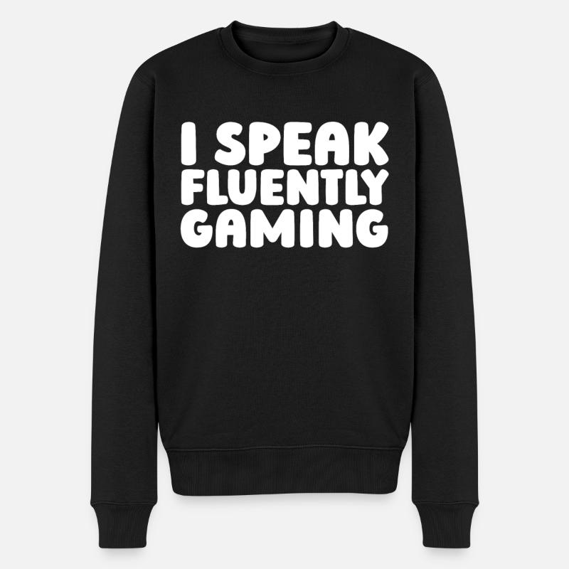 Gamer Gaming - Pull Premium bio Homme - noir