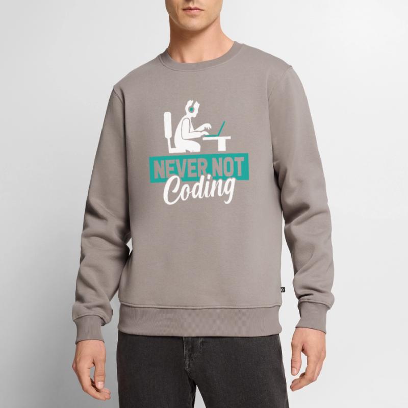 Developer, Coder, Programmer Men's Premium Organic Jumper