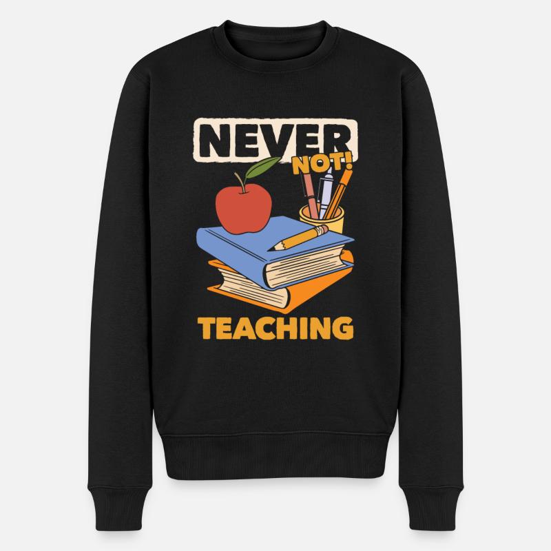 Enseignante pédagogue - Pull Premium bio Homme - noir