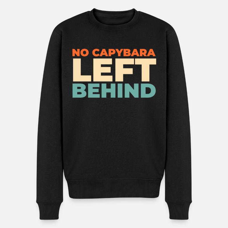 Capybara Wasserschwein - Pull Premium bio Homme - noir
