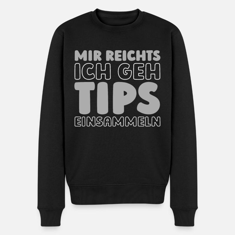 Schriftsteller Autor - Männer Premium Bio Pullover - Schwarz