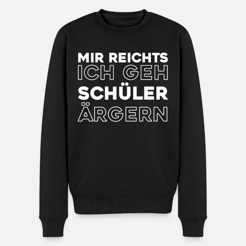Entwickler Coder Programmierer - Männer Premium Bio Pullover - Schwarz