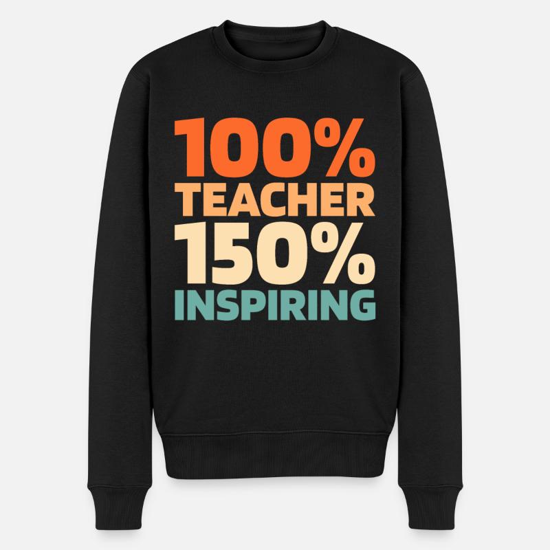 Enseignante pédagogue - Pull Premium bio Homme - noir