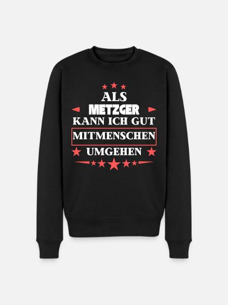 comme bouchers. - Pull Premium bio Homme - noir