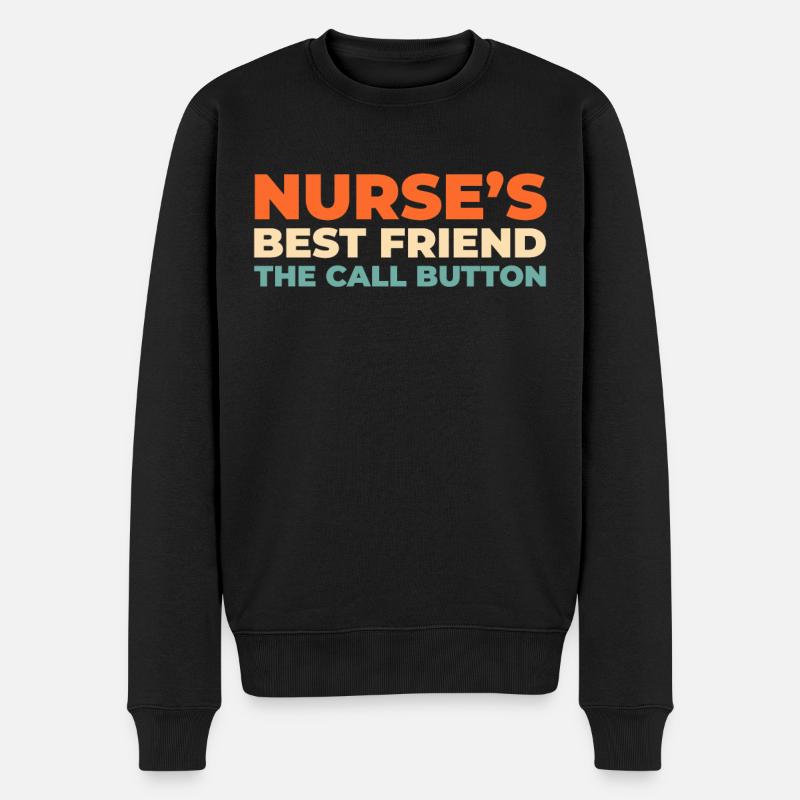 Infirmier - Pull Premium bio Homme - noir