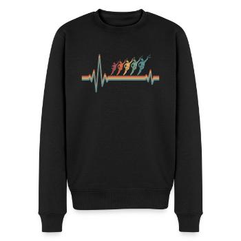 Wakeboard Wakeboarder Ekg Heartbeat - Pull Premium bio Homme - noir - Devant - Nico (187cm)