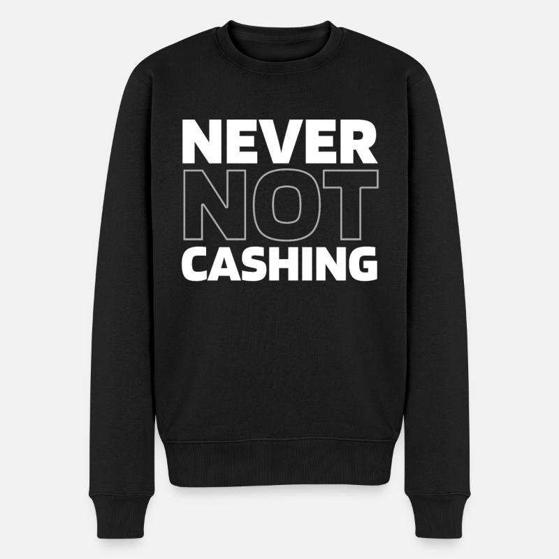 Poker - Pull Premium bio Homme - noir