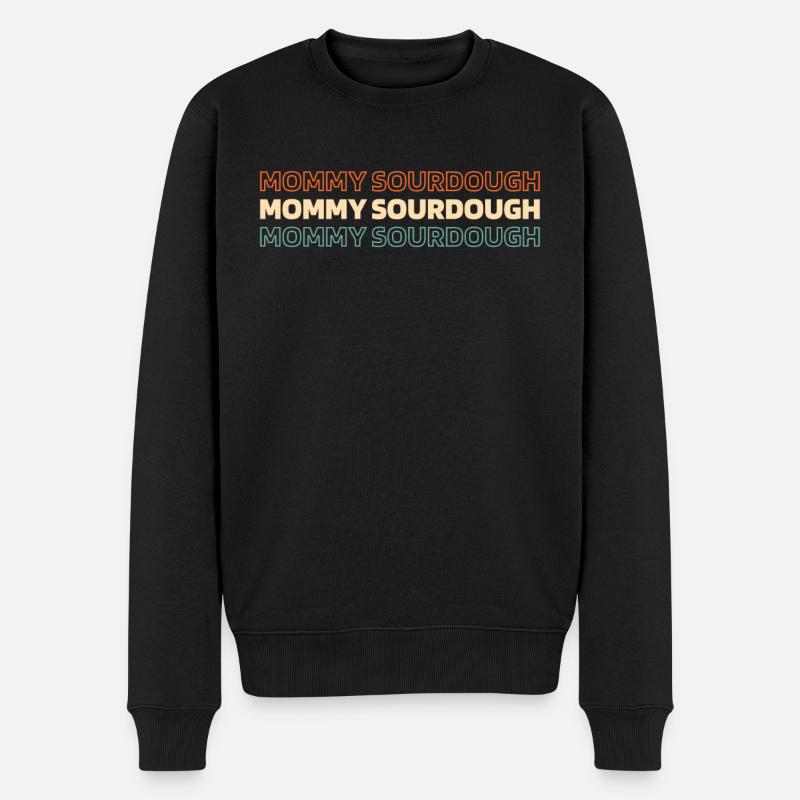 Pain au levain - Pull Premium bio Homme - noir