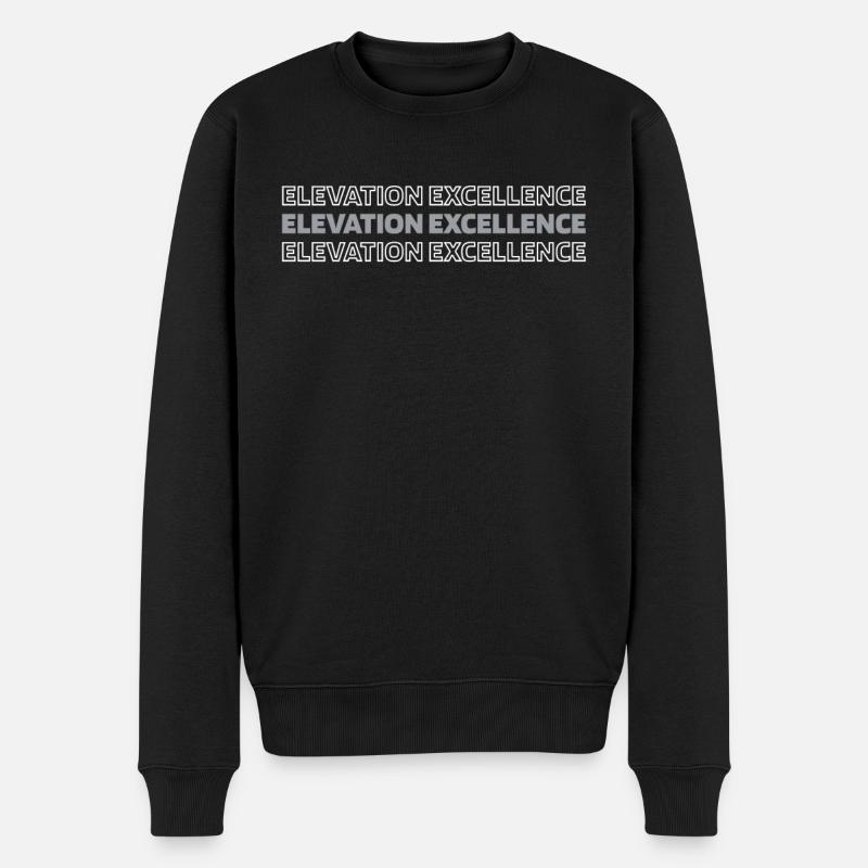 Ascenseur Ascenseur - Pull Premium bio Homme - noir