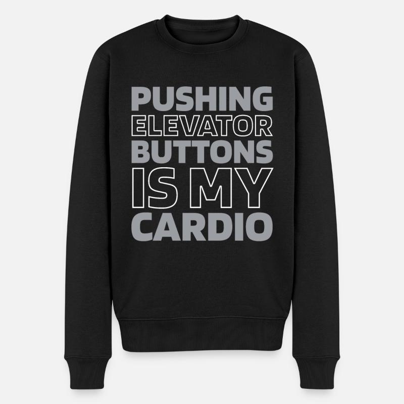 Ascenseur Ascenseur - Pull Premium bio Homme - noir