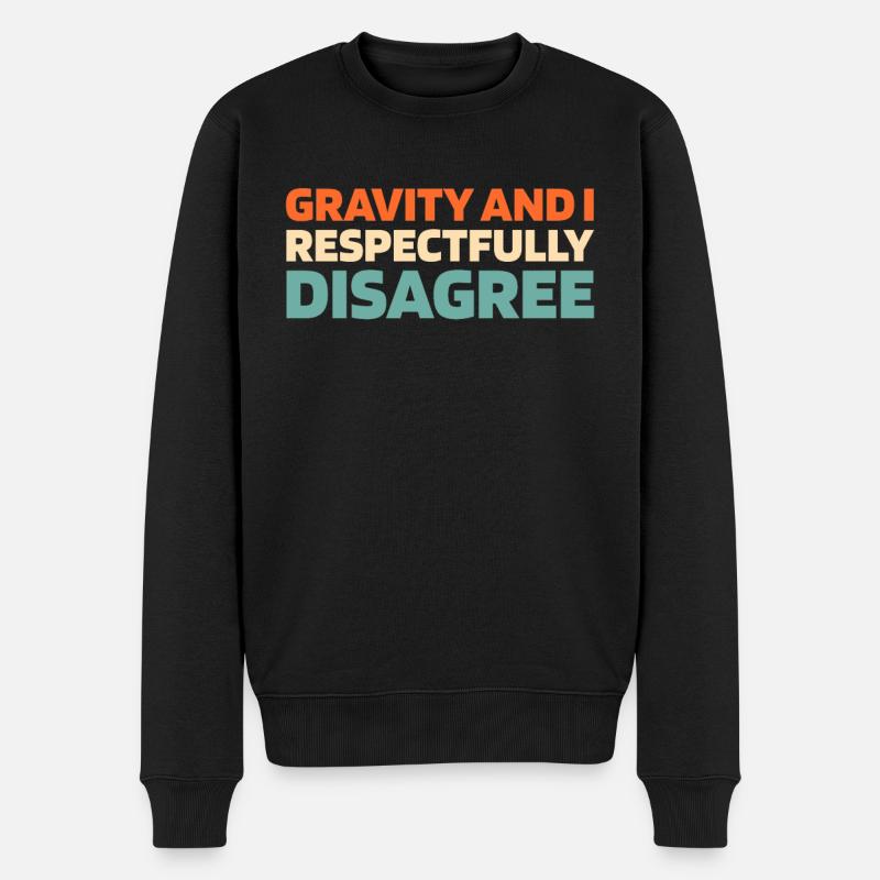 Elevator Elevator - Men's Premium Organic Jumper - black