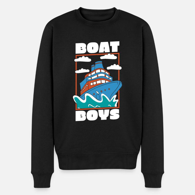 Croisière - Pull Premium bio Homme - noir